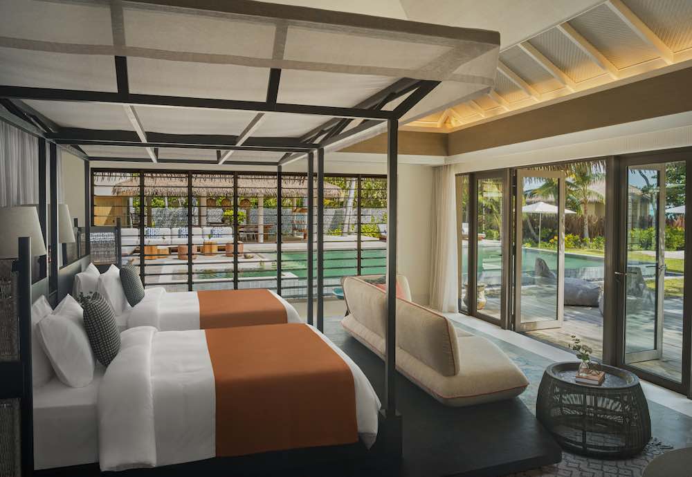 Three Bedroom Royal Beachfront Residence at InterContinental Maldives Maamunagau Resort by IHG, view 2